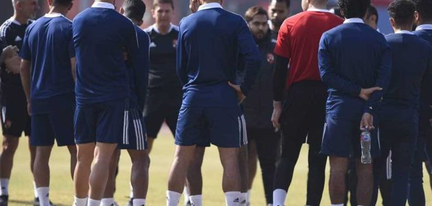 مران الأهلي – انتظام عبد المنعم وياسر.. وجلسات استشفائية للشحات وهاني