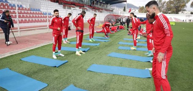 تفاصيل مران الأهلي الأول في المغرب