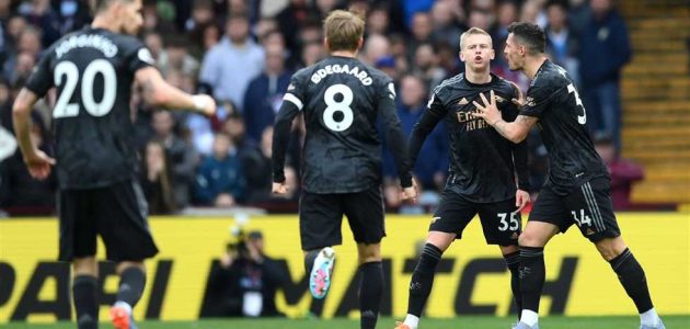 مباشر الدوري الإنجليزي – أستون فيلا (2)-(2) أرسنال.. القائم يمنع الثالث