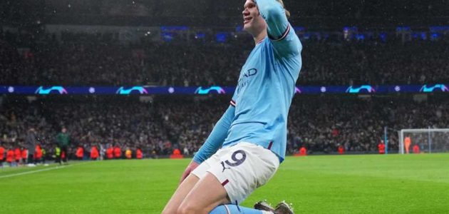 الأصغر وثالث العظماء.. أرقام تاريخية حققها هالاند بعد خماسيته ضد لايبزيج