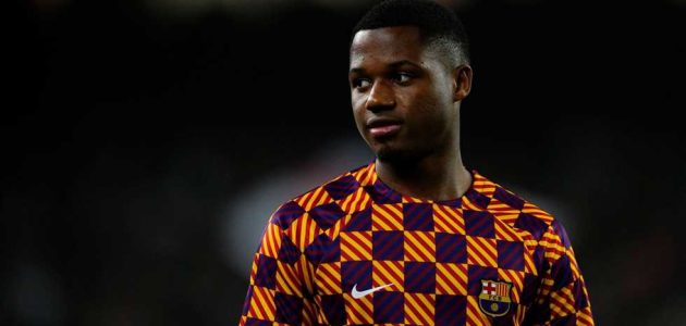 سبورت: 4 أندية إنجليزية تراقب موقف أنسو فاتي في برشلونة