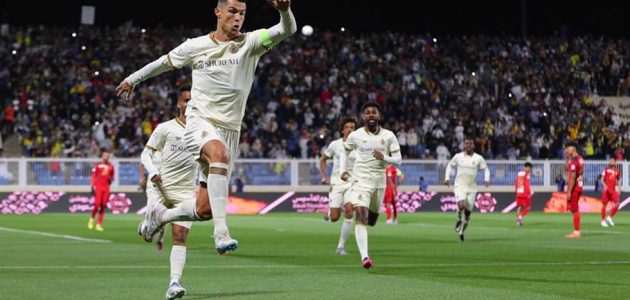 دربي السعودية – رونالدو يقود هجوم النصر أمام الهلال.. وماشاريبوف على الدكة